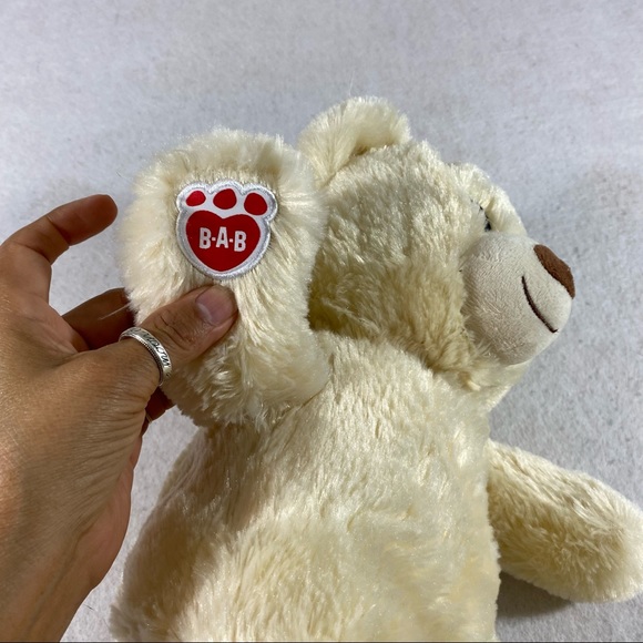 Build a Bear Workshop Cream Bear - Picture 4 of 9